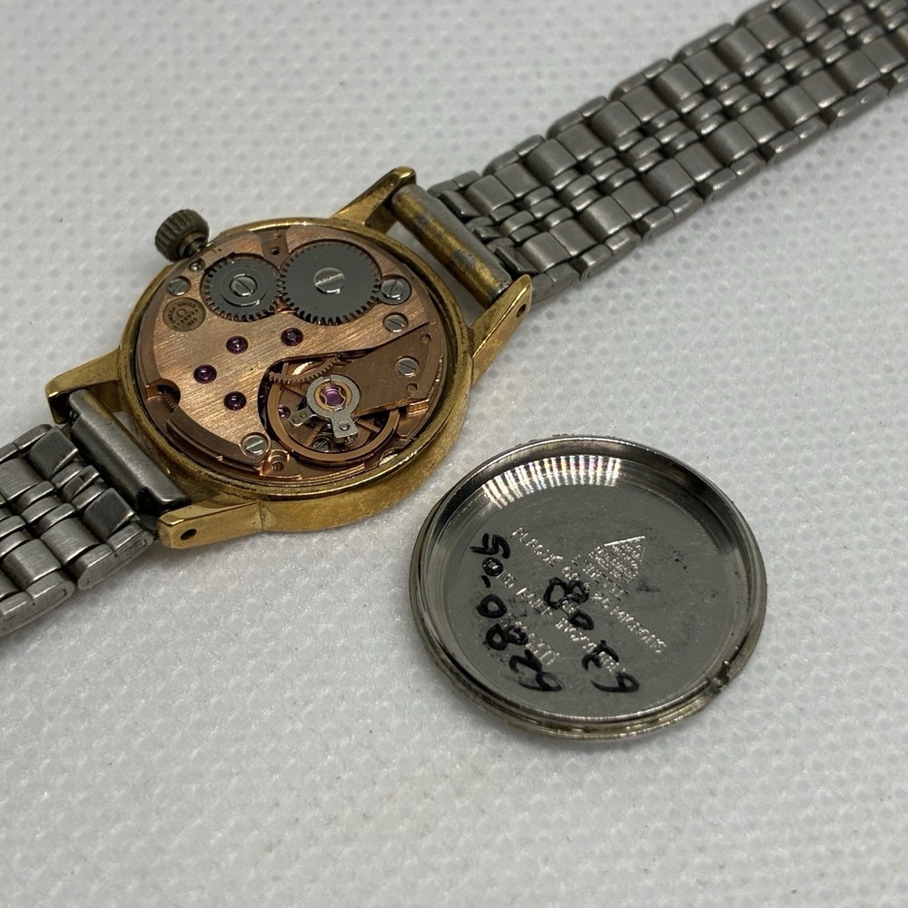Omega De Ville Swiss Watch Women's 25mm Gold Tone Dial Manual Wind - Runs! - Picture 14 of 17